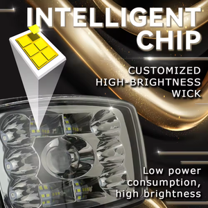 Phare de travail LED 45W, faisceau haut/bas, blanc, 12V, étanche, 4 pouces, feux antibrouillard pour moto, 4000 lumens, pour tout-terrain, universel pour voiture - Product Image 5