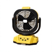 Nouveau ventilateur oscillant sans fil 21V de la série miniatures d'extérieur transfrontalière /Miwoshi/ rechargeable sur batterie