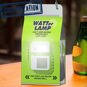 Lampada ad Acqua Salata per Illuminazione di <span class=keywords><strong>Emergenza</strong></span>, Lampada da Esterno Senza Batteria ed Ecologica, Utilizzo Sostenibile per 140 Ore - Product Image 1