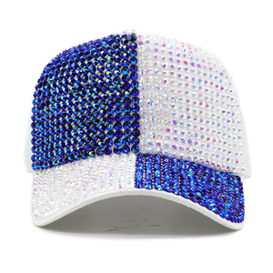 หมวกเบสบอลแฟชั่นฮิปฮอป Gorras Sunback ติดเพชรหมวกเบสบอลประดับพลอยเทียม - Product Image 2