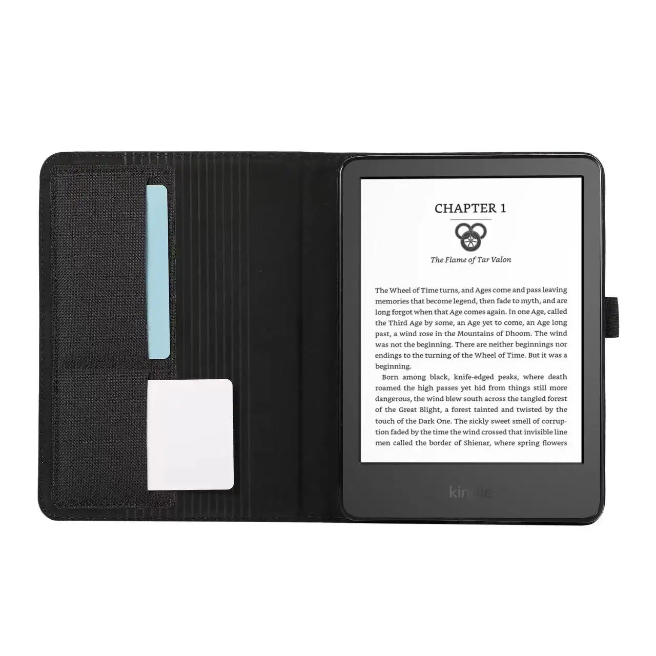 Amazon Kindle Paperwhite 5 2021 6インチタブレットケースカバー用スタンド保護タブレットカバー付きスリムファブリックPUレザーケース