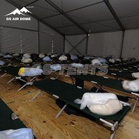 Tente d'urgence de secours en toile de camping excédentaire de commande robuste à vendre