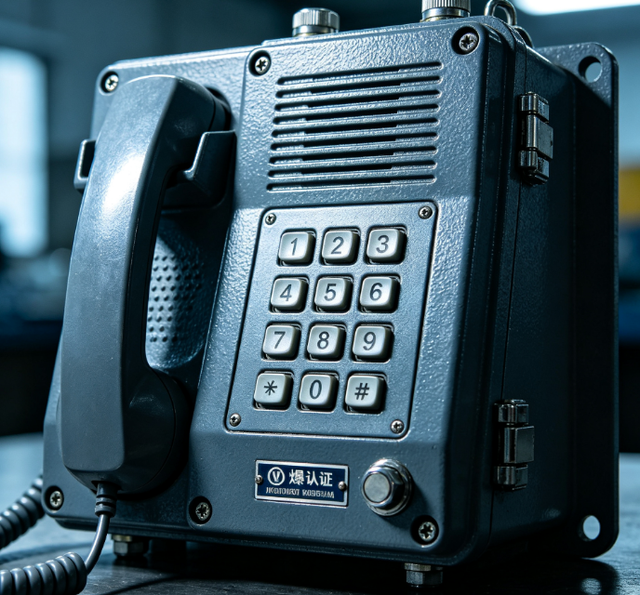 Free Samples- KTH123 Intrinsically Safe Telephone for Underground Materdl Handling System 60V 35mA 10km Range