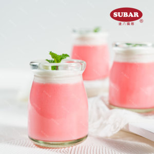 Polvo de Pudín de Fresa Dulce y Afrutado para Toppings de Tiendas de Té con Leche y Postres Fríos - Product Image 6