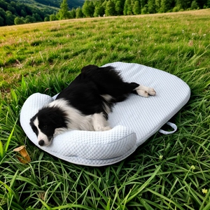 Cama para Perros Portátil, Moderna, Ecológica, Suave y Acogedora para Invierno y Verano, con Almohadillas de Felpa para Mascotas, Espuma, Tela Oxford Extraíble - Product Image 2