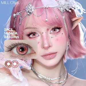 Lentilles de contact <span class=keywords><strong>Halloween</strong></span> exagérées, douces, trois tons, design audacieux pour cosplay, fête costumée, vente en gros - Product Image 1