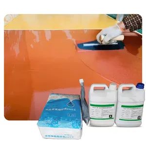 Mortier de polyuréthane à base d'eau BAYD-MF matériel de peinture atelier peinture de sol à nivellement automatique peinture de sol en ciment d'intérieur