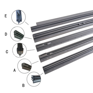 Limpiaparabrisas de goma para coche, escobilla de limpiaparabrisas suave de 6MM de nuevo estilo Universal, venta al por mayor, fábrica OEM - Product Image 1