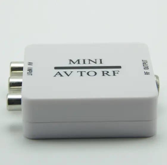 AV入力RF出力ミニAV-RFオーディオビデオ信号コンバーターAV-RF変調器