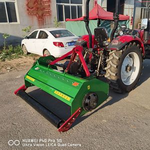 เครื่องบดฟางข้าวแบบแขวนสีเขียวสำหรับใช้ในพื้นที่เกษตรกรรม ผลผลิตสูง - Product Image 1