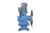 Pompe doseuse chimique série JZM-D, pompe à membrane électrique pour acide, pH et chlore, avec emballage robuste en bois