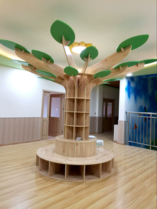 Librería Montessori para Jardín <span class=keywords><strong>de</strong></span> Infancia, Estantería <span class=keywords><strong>de</strong></span> Madera en Forma <span class=keywords><strong>de</strong></span> Árbol, Muebles para Rincón <span class=keywords><strong>de</strong></span> Lectura Preescolar, Rincon <span class=keywords><strong>de</strong></span> Lectura - Product Image 2