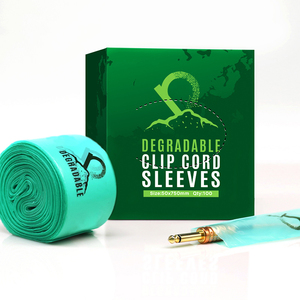 Biodegradable Tattoo Machine Cover Bags Disposable <b>Clip</b> Cord Sleeves Eco Friendly Tattoo Barrier Protection - Product Image 1