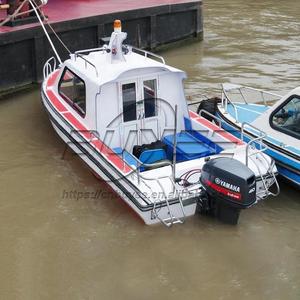 Barco de velocidad de bajo <span class=keywords><strong>precio</strong></span> 17,6 pies 5,38 metros yate de lujo motor de transmisión de popa <span class=keywords><strong>lancha</strong></span> rápida de fibra de vidrio con cabina - Product Image 4