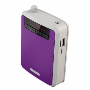 Amplificador de Voz Portátil Profesional con Bluetooth, Clip para Cinturón, Banco de Energía de 2200 mAh, Alta Potencia, Wakman, AUX, para Entrenador, Profesor, Conferencias, Tours, Computadora - Product Image 4