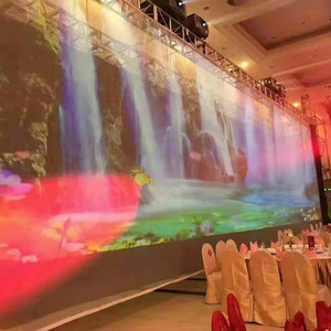 Écran de projection holographique en maille gris 16:9 3D pour restaurant, magasin, cinéma, utilisation portable, montage mural, garantie 1 an - Product Image 2