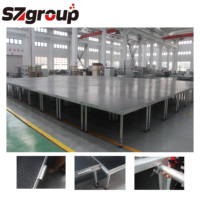 Certifications TUV/SGS Éclairage Truss Concert Stage Podium Portable Plate-forme de scène en aluminium pour l'activité