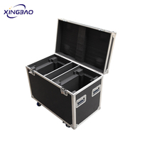 Câble de coffre utilitaire à 4 roues, boîtier de vol, équipement d'éclairage Audio de scène Dj, boîtier de vol en aluminium
