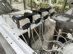 High Productivity Automatic Electric Eye Dropper Bottle Filling Machine CE Certified Plastic/Glass <b>Small</b> Bottles Eyedrops - Product Image 3