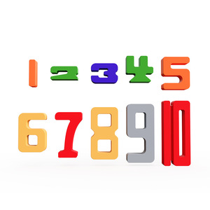 Digital Building <b>Blocks</b> <b>Number</b> <b>Blocks</b> Logic Thinking Training For Children Ages 2 To 4 Years Montessori Early Education <b>Toy</b> - Product Image 5