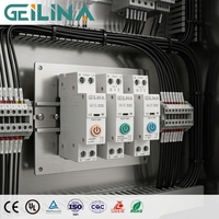 GEILINA TUYA Minuteur intelligent WiFi sans fil, Compteur d'énergie KWH, Télécommande, Disjoncteur MCB 40A, Capacité de coupure Li 6kA, Protection contre les surcharges