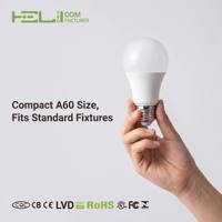Interrupteur rotatif à intensité variable E26 LED pour ampoule 12W 1100lm 3000K-6500K 120V 210 °   Angle de faisceau pour salon, chambre à coucher, hôtel