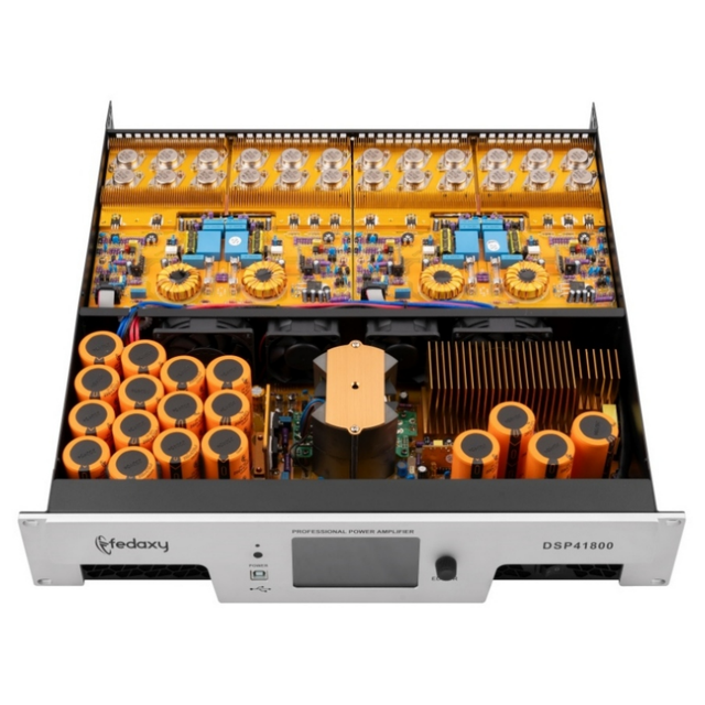 Hot Selling 4 Channel Power Amplifier 4x1800watts Dsp Power Amplifier Professional