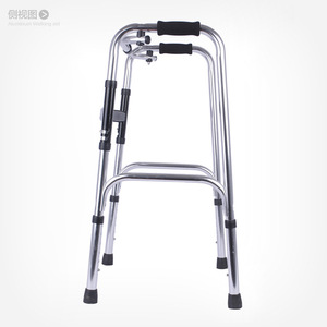 Aluminum Alloy <b>Walker</b> Height Adjustable Lightweight <b>Folding</b> For Elderly Rehabilitation Support - Product Image 2