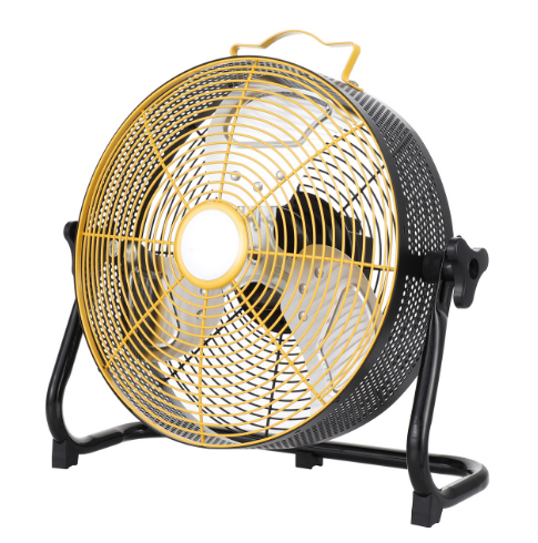 Fan with Solar Panel for Home Electric Powered Fan 7.4v Solar Fan