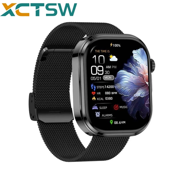 OEM 2025 GE52 Professional Health Protection Smart Watch Wearable with ECG Blood Pressure BT Call IP67 Waterproof Sport Watch
