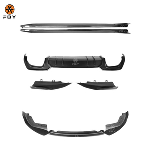 Kit de Carrocerí<span class=keywords><strong>a</strong></span> Estilo AD de Fibra de Carbono para <span class=keywords><strong>BMW</strong></span> Serie 3 G20 <span class=keywords><strong>330i</strong></span> M340i Pre Lci 2019-2021, Alerón Delantero, Faldones Laterales, Difusor Trasero - Product Image 6