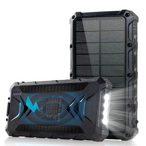 ธนาคารพลังงานแสงอาทิตย์30000มิลลิแอมป์ชั่วโมงที่ชาร์จพลังงานแสงอาทิตย์กันน้ำกลางแจ้งไฟฉาย LED สำหรับตั้งแคมป์ธนาคารพลังงานแสงอาทิตย์ไร้สาย - Product Image 2