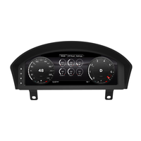 MrGauge 12.3 Inch LCD Digital Dashboard Instrument Cluster untuk Land Rover Defender 2012-2016 Panel Speedometer Tachometer