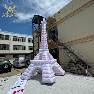Torre Eiffel Gonfiabile Personalizzata Alta 6 Metri - Gigantesca Torre Eiffel Gonfiabile per Decorazioni di Centri Commerciali e Piazze - Product Image 2