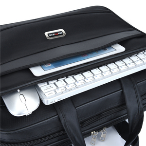 Maletín para Portátil para Hombre, Bolsa de Mensajero Impermeable de Nailon para Negocios, Bolsa Resistente para Portátil de 15.6 Pulgadas para el Trabajo - Product Image 2