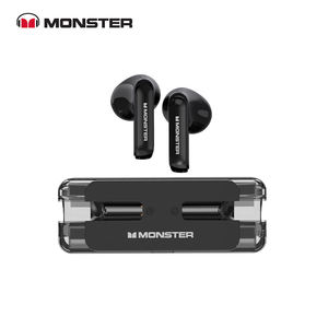 Monster Airmars-auriculares TWS XKT08 con lápiz labial ENC, auriculares portátiles inalámbricos con sonido para negocios, auriculares para videojuegos, mini auriculares coloridos - Product Image 1