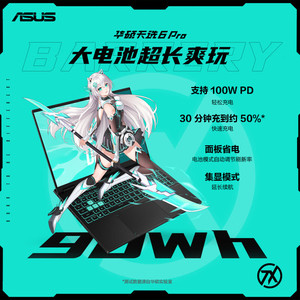 เอซุส ทัฟ เกมมิ่ง 6 โปร 16 นิ้ว I7 14650hx Rtx5060 แล็ปท็อปสำหรับเล่นเกม 165hz 264ppi Ssd 5 7 ชั่วโมงอายุการใช้งานแบตเตอรี่ - Product Image 4
