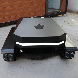Tondeuse robot tout-terrain autopropulsée de haute qualité, 22 CV, à chenilles en caoutchouc, télécommandée, à essence, à vendre H-H900LP La - Product Image 6