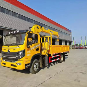 รถเครนติดรถบรรทุก DF CLW 8 ตัน 4x2 ความน่าเชื่อถือสูง สำหรับงานบำรุงรักษาถนน พร้อมเกียร์บ็อกซ์ รับประกัน 1 ปี ขายของแท้ - Product Image 1