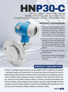 โมโนคริสตัลไลน์ซิลิกอน HNP30C โมโนคริสตัลไลน์ที่มีความแม่นยำสูงตัวส่งสัญญาณเซ็นเซอร์ความดันป้องกัน IP66จอแสดงผล LCD สำหรับ - Product Image 4