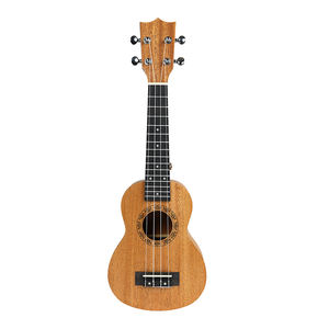 Ukulele soprano en acajou de 21, 23 et 26 pouces, 15 frettes, sapele, palissandre, 4 cordes, guitare hawaïenne, instruments de musique - Product Image 4