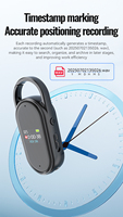 Nouveau Mini porte-clés enregistreur Audio numérique 1536Kbps 60 heures clés USB activées par la voix enregistrement sonore dispositif de Format WAV MP3