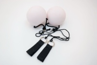 Ensemble de boules LED Flow Arts Poi, jouets lumineux multi-modes à changement de couleur pour débutants, boules d'exercice légères pour la danse et les spectacles