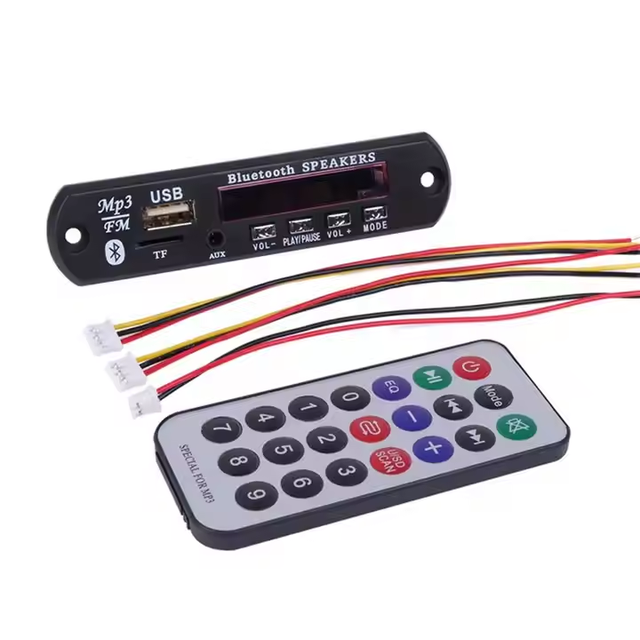 High Quality Brand New Radio and Audio DIY Kit 5V FM USB MP3 Board 12V MP3 Module,