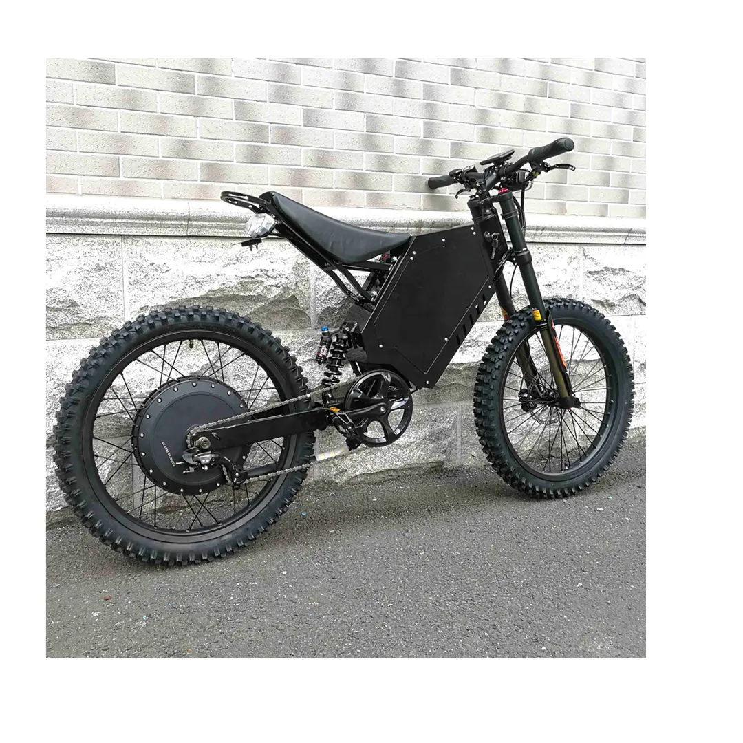 Barato al por mayor 12000W 12kw e-bike surron eléctrico dirt bike 72v Stealth bomber bicicleta eléctrica híbrida