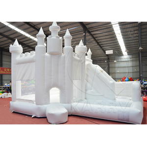 Princesa inflable trampolín tobogán piscina Moonwalk Luna boda blanco rebote casa salto <span class=keywords><strong>Castillo</strong></span> para niños gorila inflable - Product Image 3