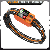 Collier de dressage pour chien GPS, étanche IPX7, télécommande, modes de vibration et de bip, collier électrique réglable pour chiens de petite et moyenne taille