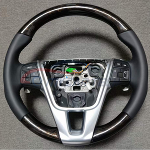 พวงมาลัยหุ้มหนังคาร์บอนไฟเบอร์สำหรับ <span class=keywords><strong>Volvo</strong></span> <span class=keywords><strong>Cx60</strong></span> XC60 XC40 - Product Image 6