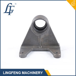 Produk Pengecoran Besi Abu Berkualitas Tinggi, Braket Penyangga Kustom, Produk Pengecoran Pasir Industri, Komponen Besi Cor Duktil - Product Image 4