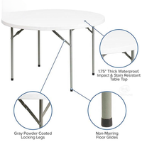 Table Ronde Pliante en Plastique de 150 cm XYM-T24